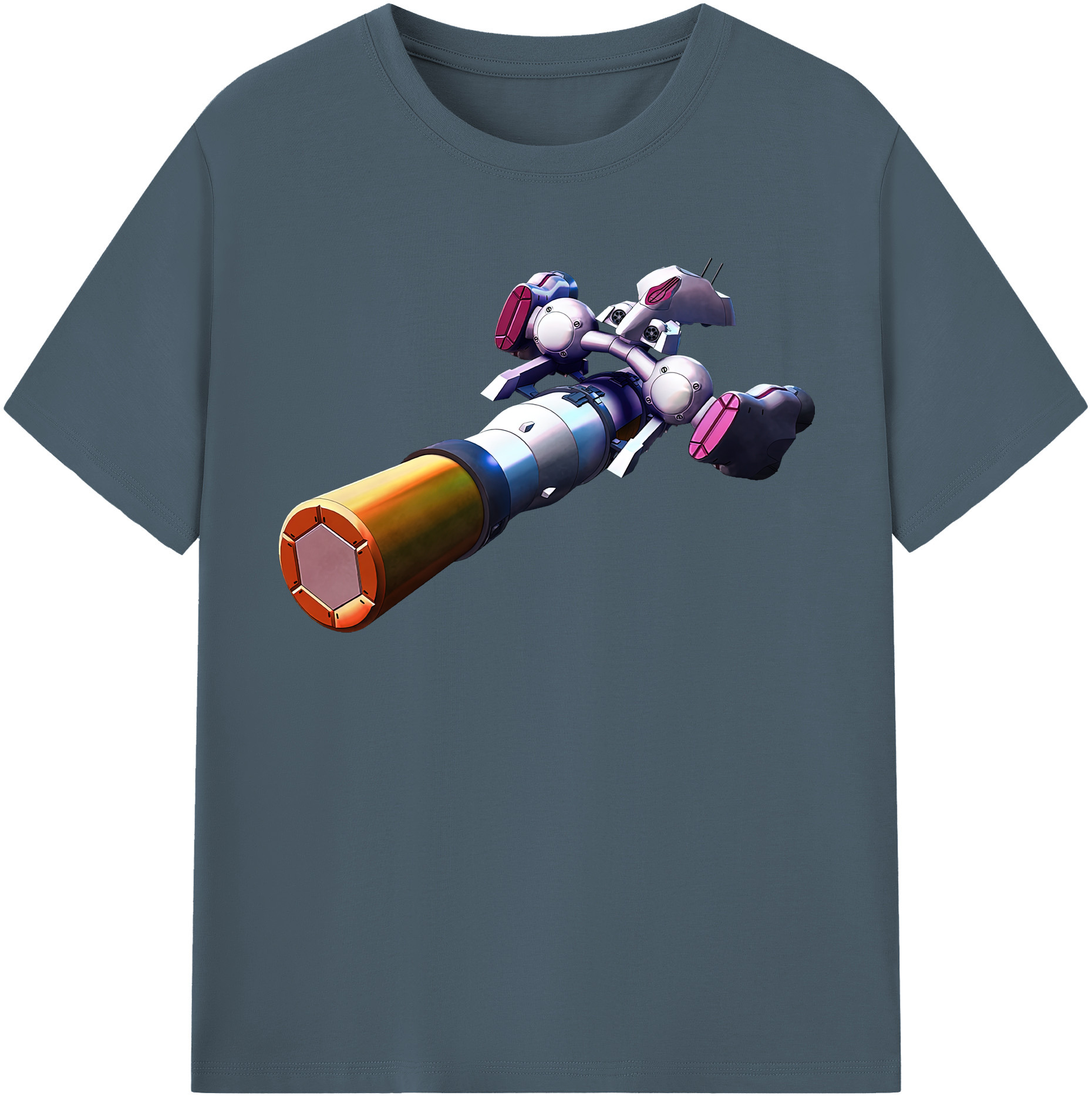 （画像用） 機動戦士ガンダム Mobile Suit Gundam 綿100％半袖Tシャツ（フロントプリント）